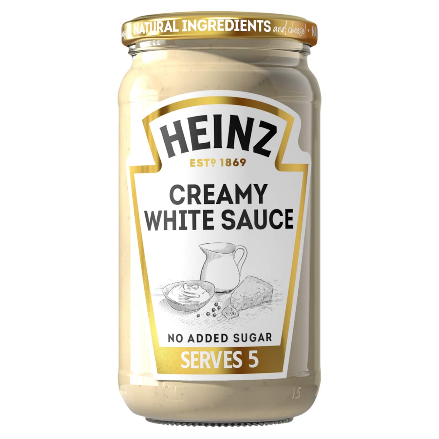 Heinz Creamy Cheese White Pasta Sauce 470g — image 1