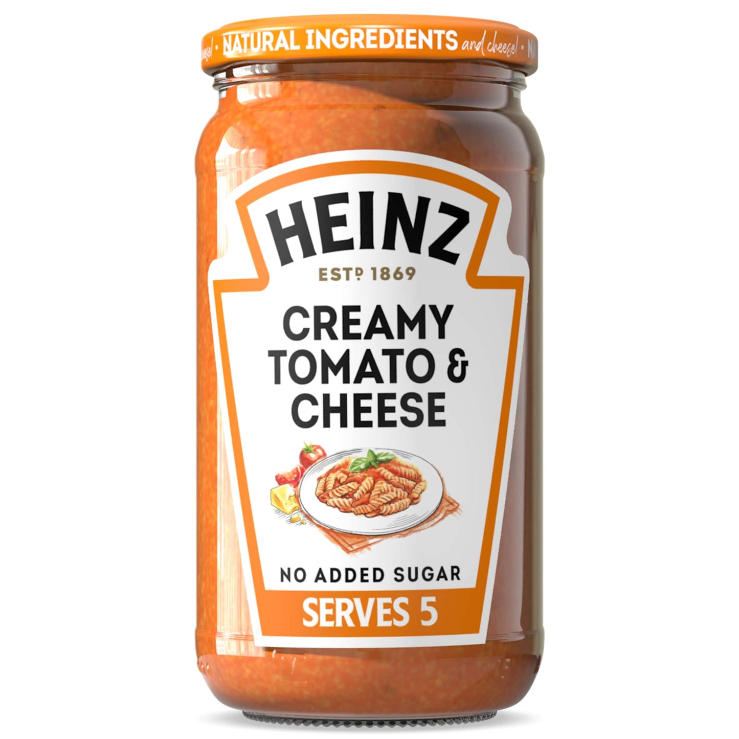 Heinz Creamy Tomato & Cheese Sauce 490g — image 1
