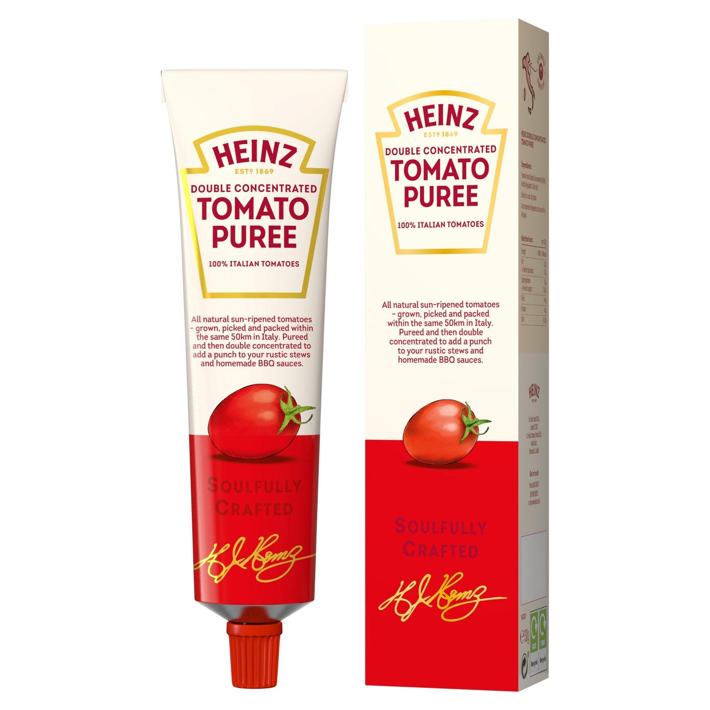 Heinz Double Concentrated Tomato Puree 130g — image 2