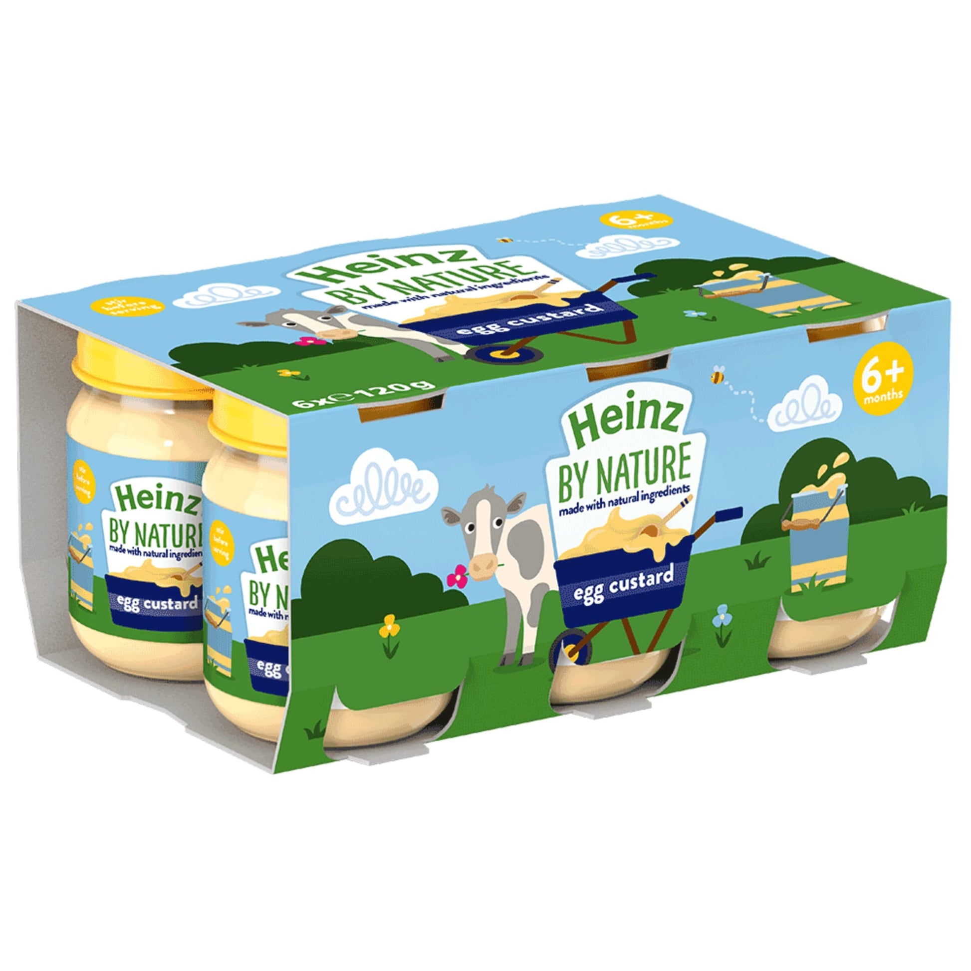 Heinz Egg Custard Baby Food Jar 120g — image 2