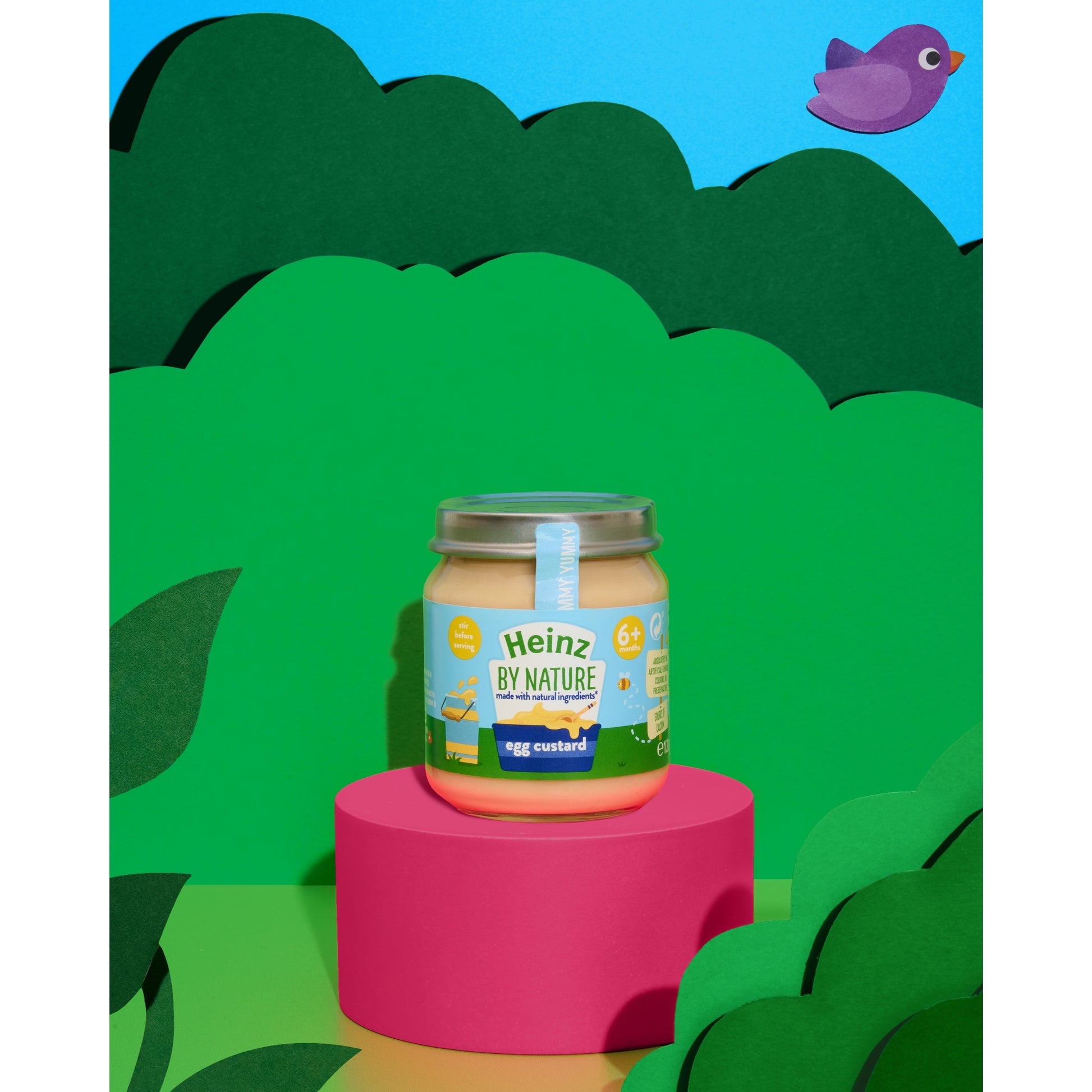 Heinz Egg Custard Baby Food Jar 120g — image 4