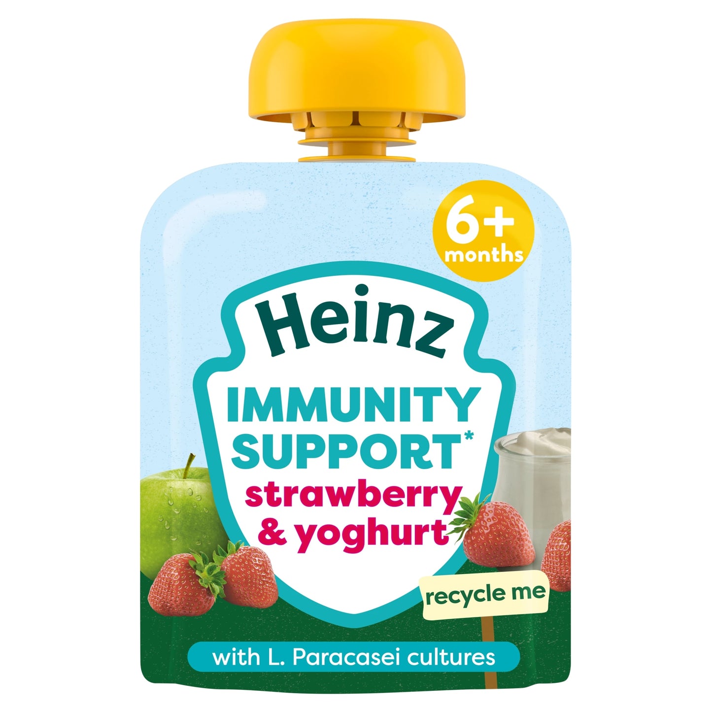 Heinz Immunity Support Baby Food - Strawberry & Yoghurt 85g — image 1
