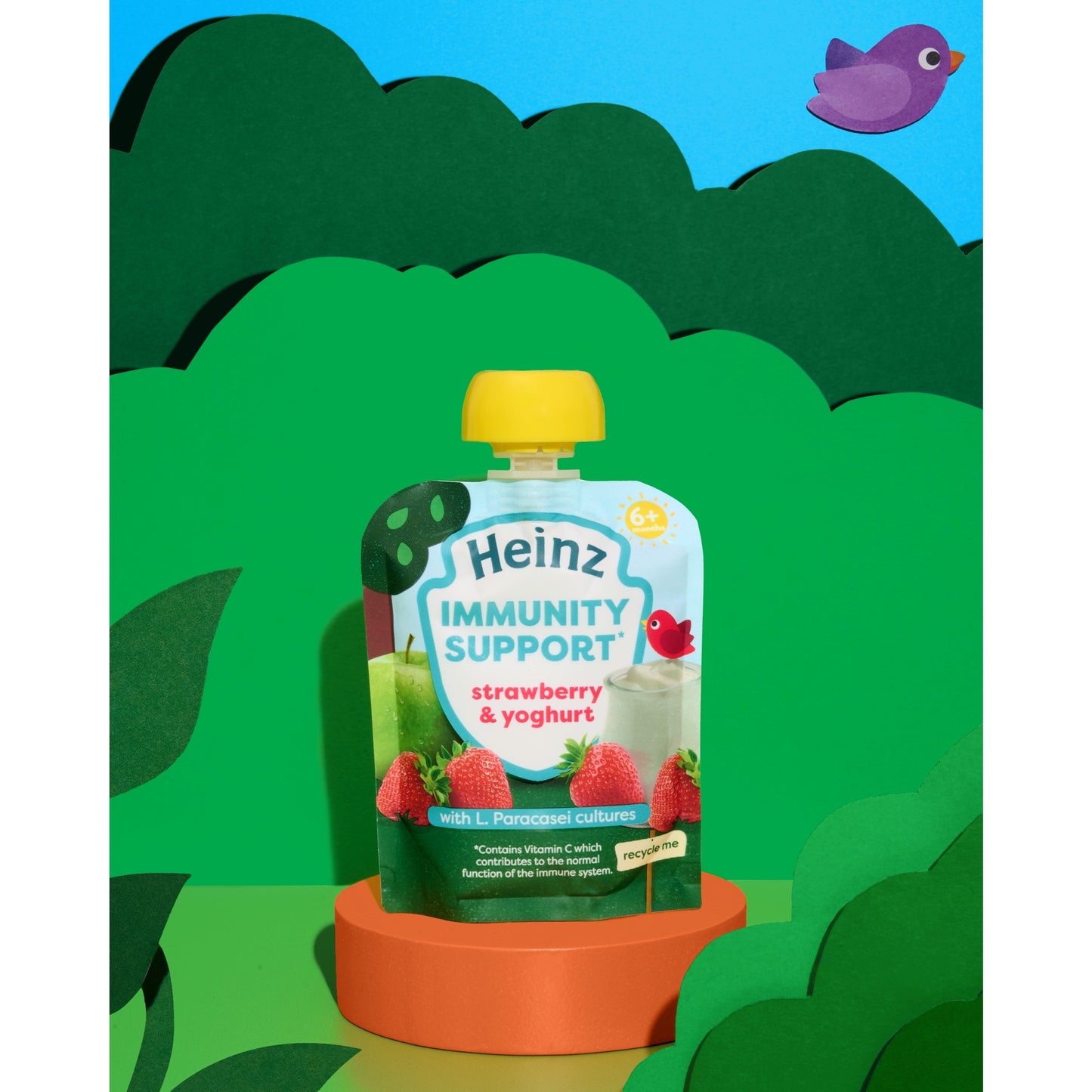 Heinz Immunity Support Baby Food - Strawberry & Yoghurt 85g — image 2