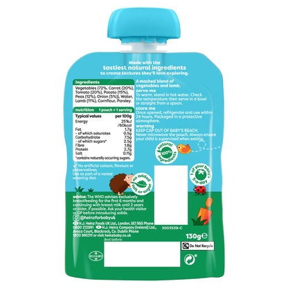 Heinz Lamb Hot Pot Baby Food Pouch 130g — image 2