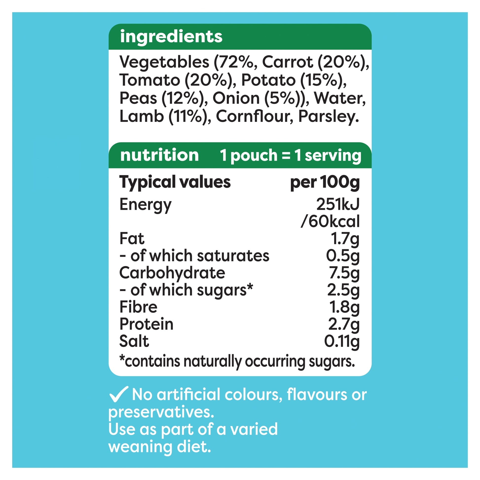 Heinz Lamb Hot Pot Baby Food Pouch 130g — image 5