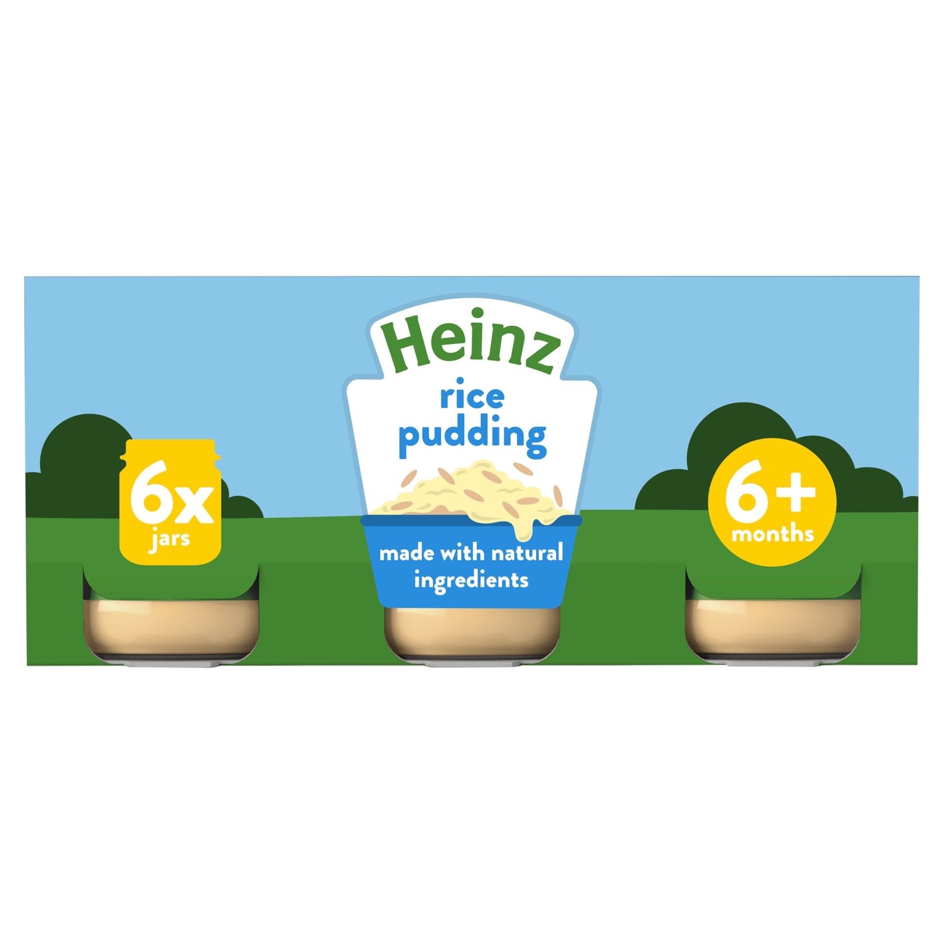 Heinz Rice Pudding Baby Food Jar Multipack 6 x 120g — image 1