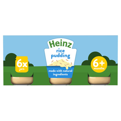 Heinz Rice Pudding Baby Food Jar Multipack 6 x 120g — image 1