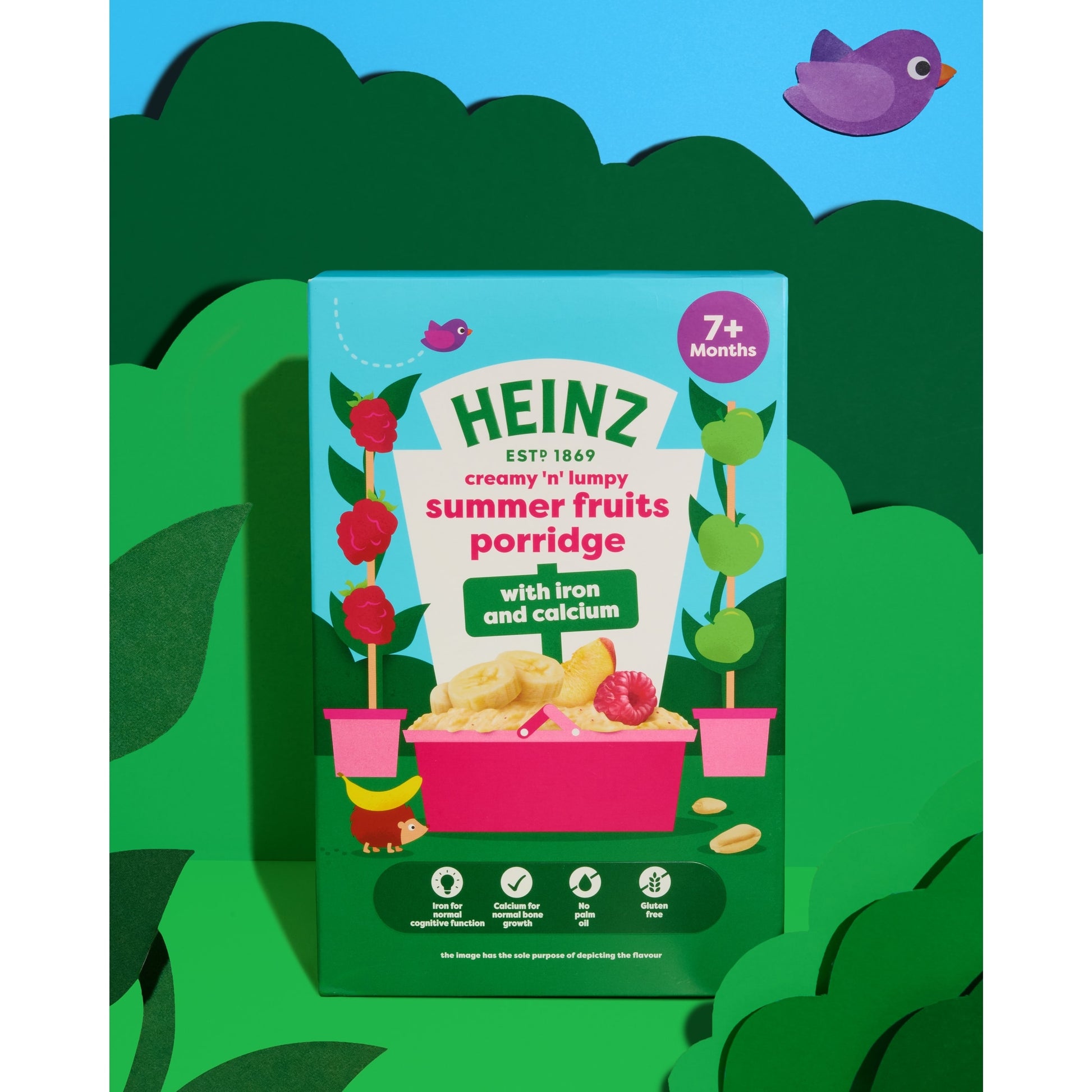 Heinz Summer Fruit Porridge Baby Food 7m+ 200g — image 2