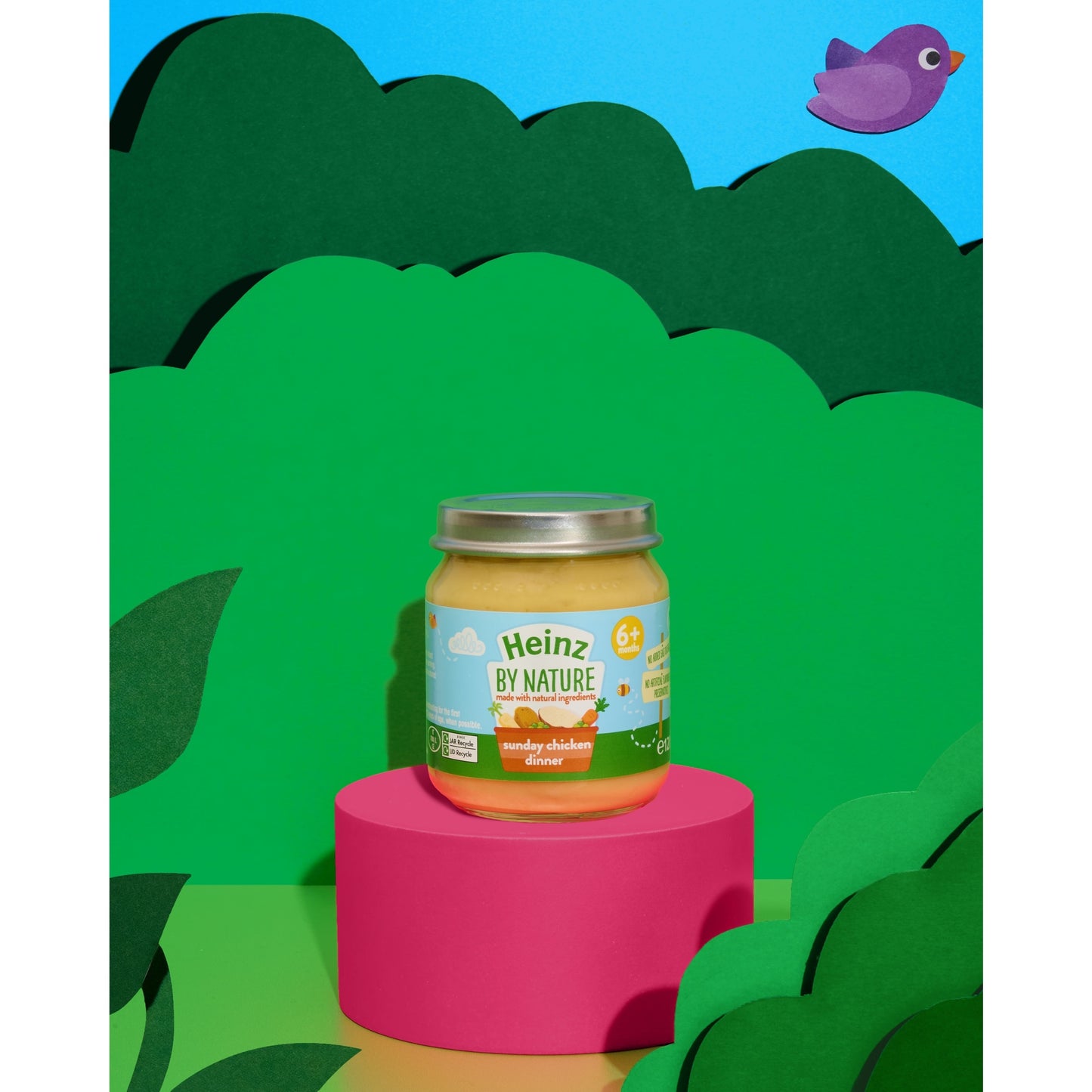 Heinz Sunday Chicken Dinner Baby Food Jar 120g — image 2