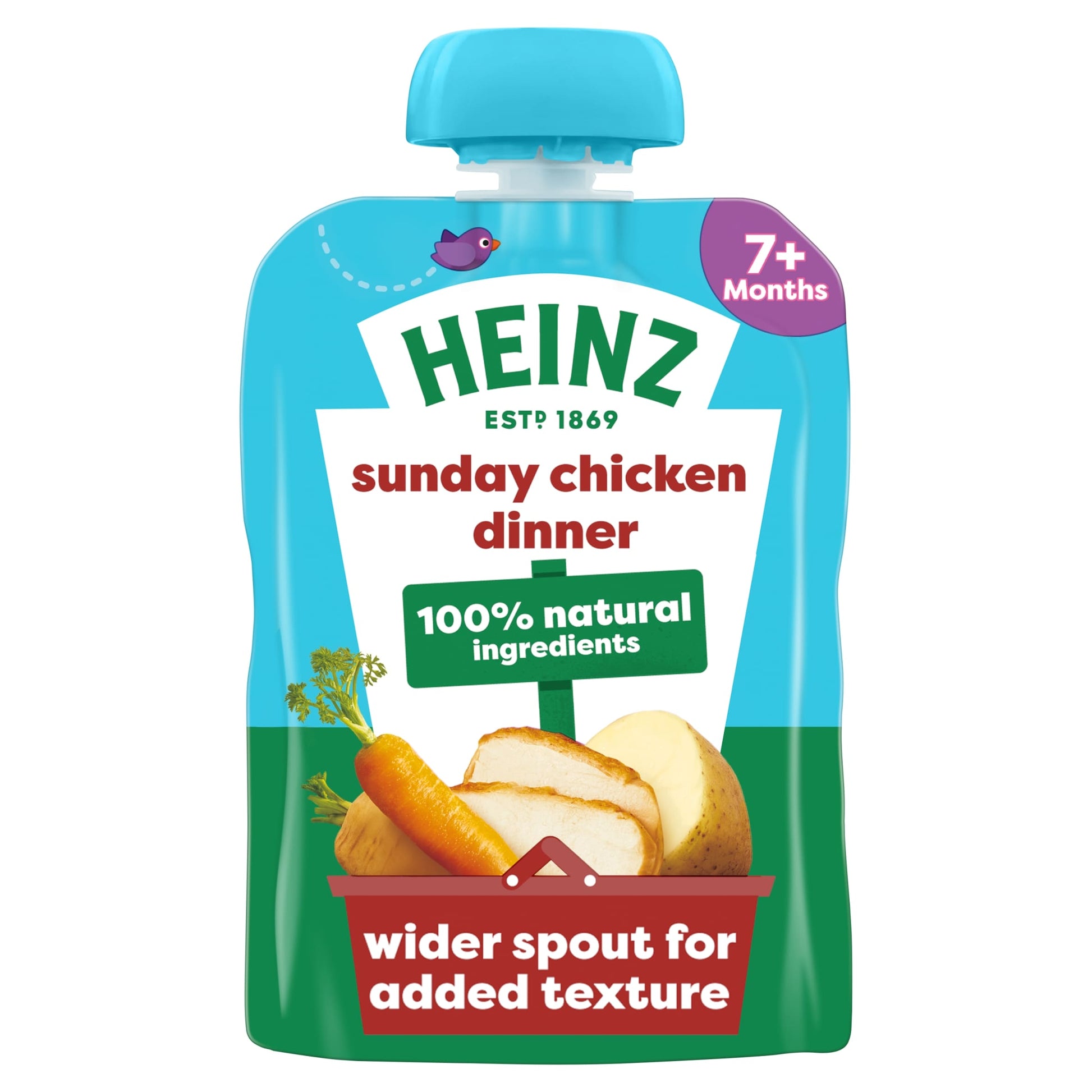Heinz Sunday Chicken Dinner Baby Food Pouch 130g — image 1