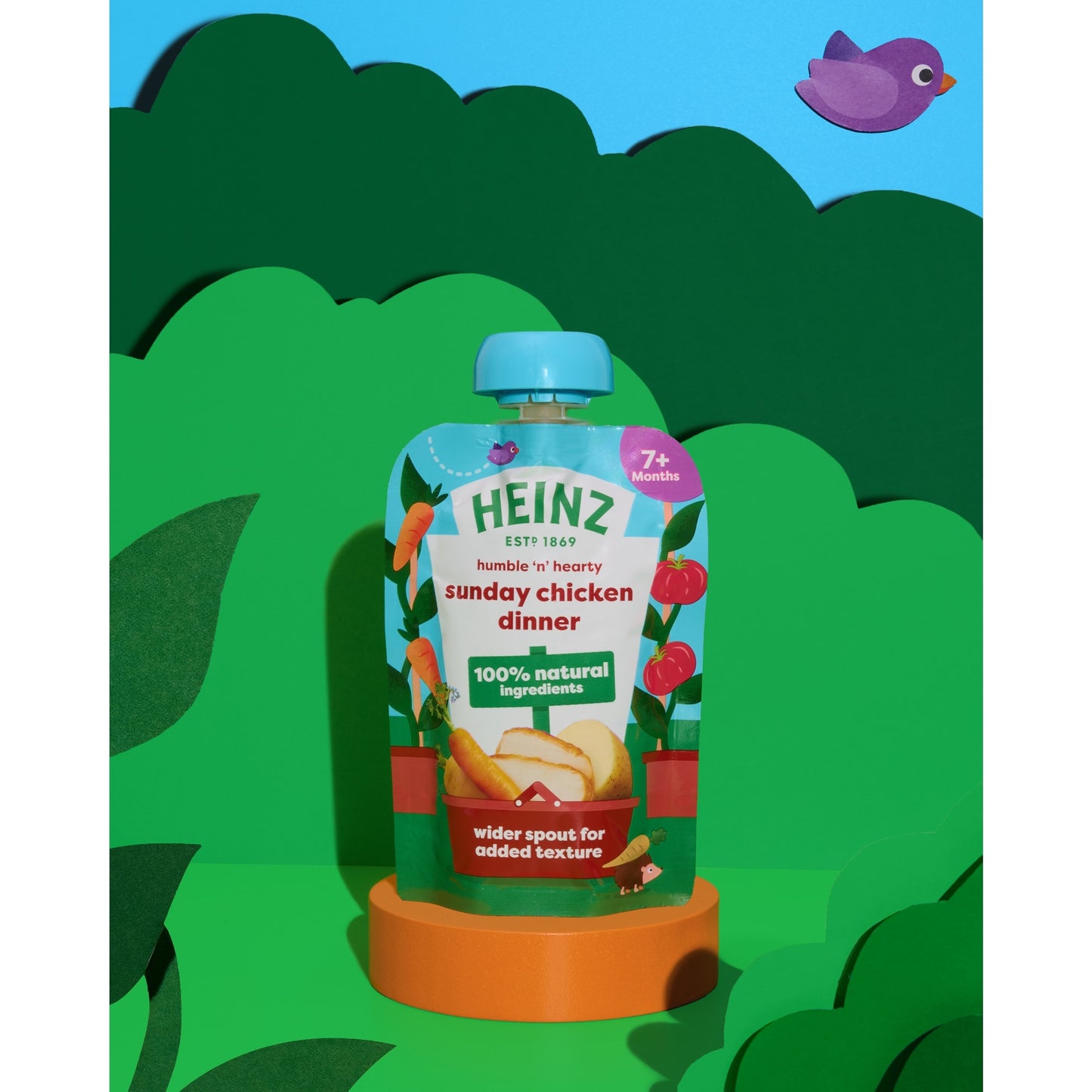 Heinz Sunday Chicken Dinner Baby Food Pouch 130g — image 3