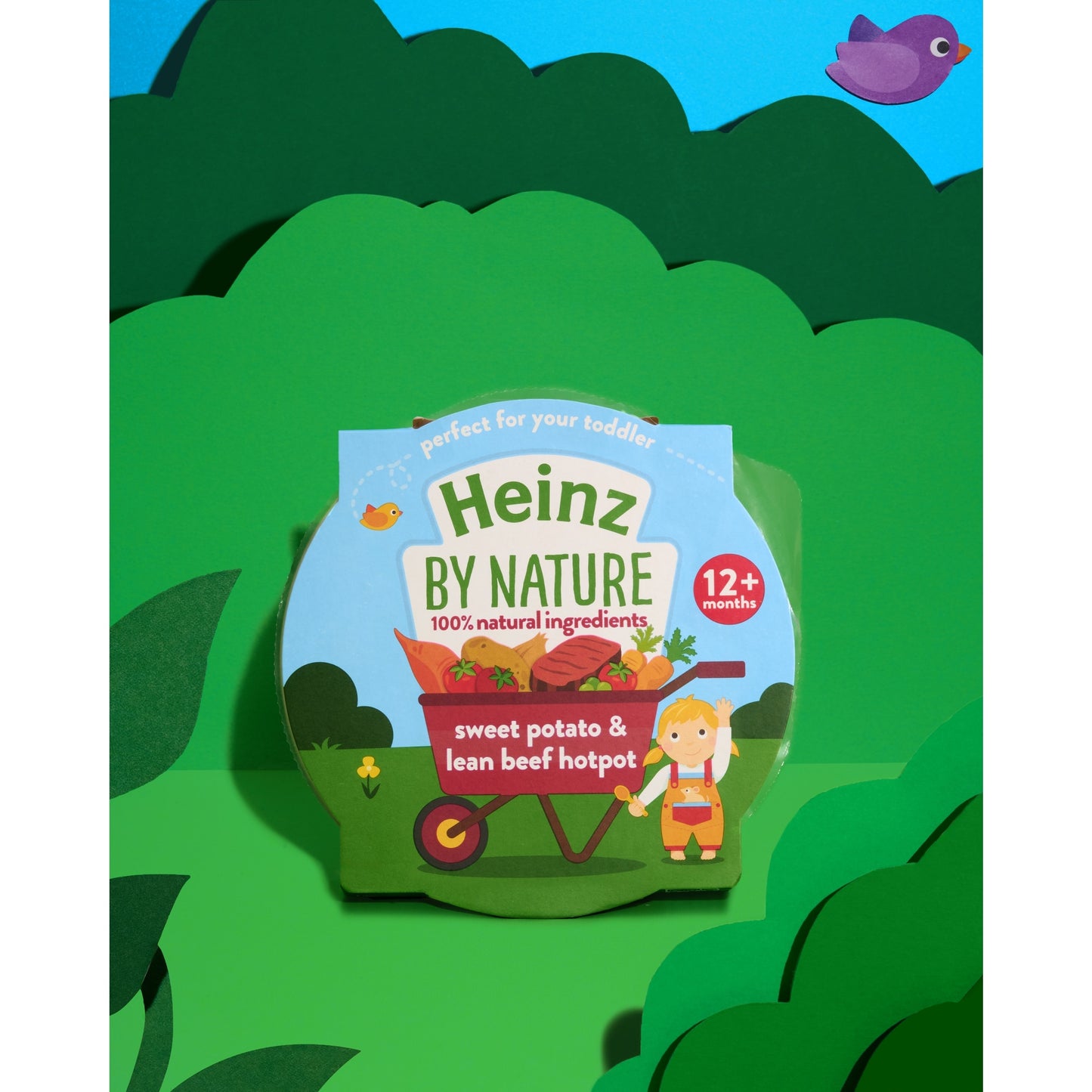 Heinz Sweet Potato & Beef Hotpot Baby Food Tray 200g — image 2