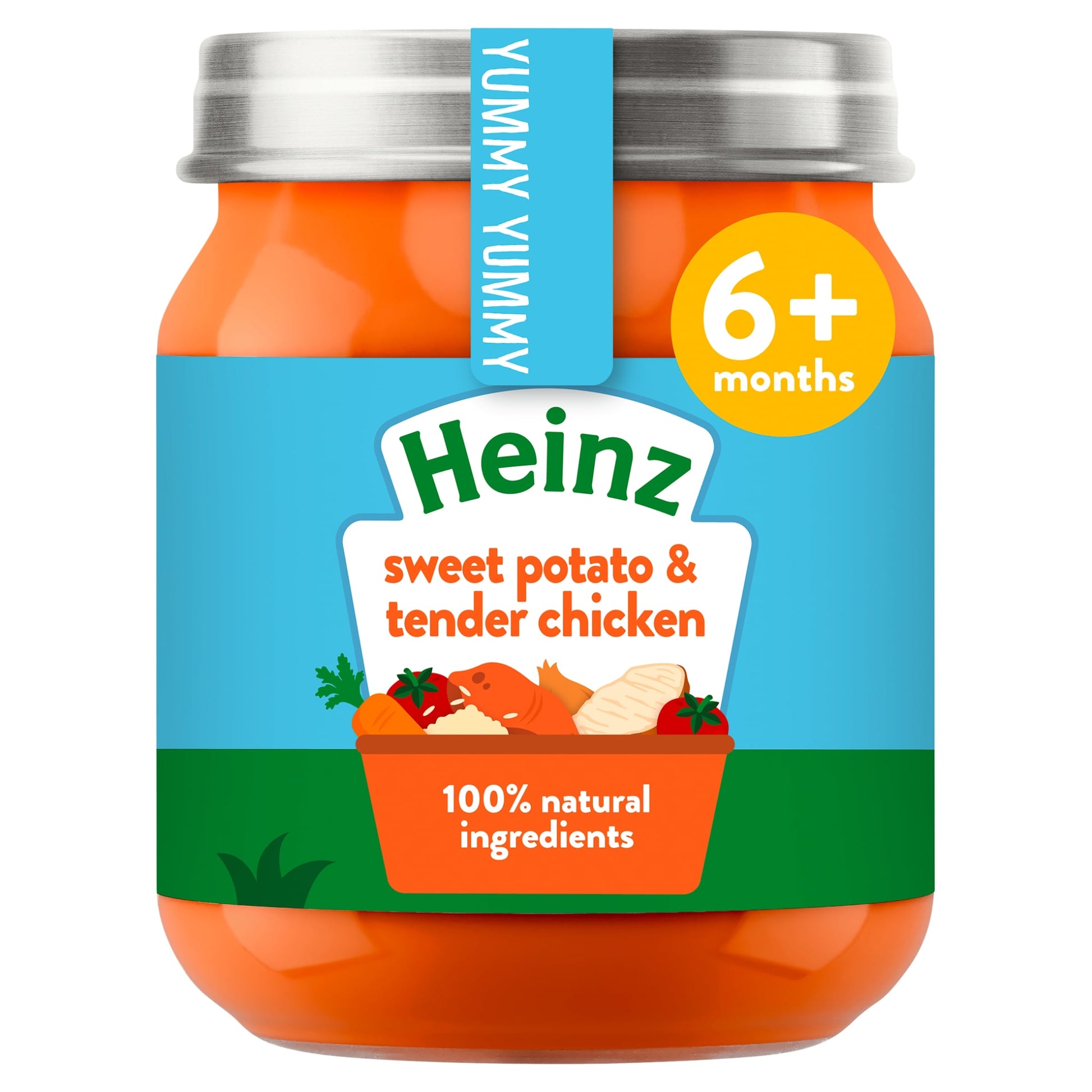 Heinz Sweet Potato & Chicken Baby Food Jar 120g — image 1