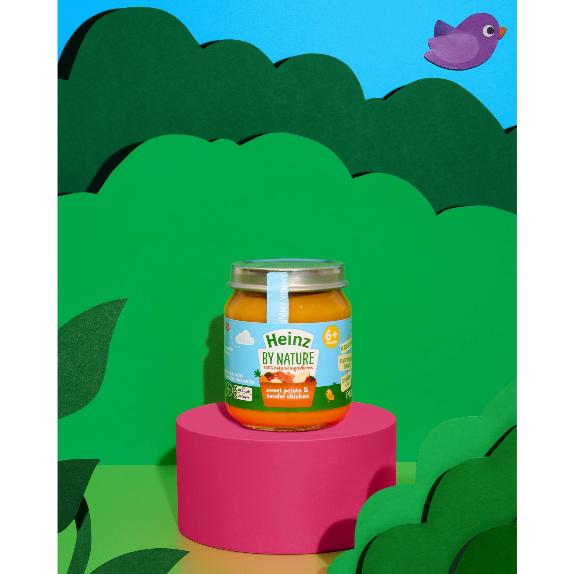 Heinz Sweet Potato & Chicken Baby Food Jar 120g — image 2