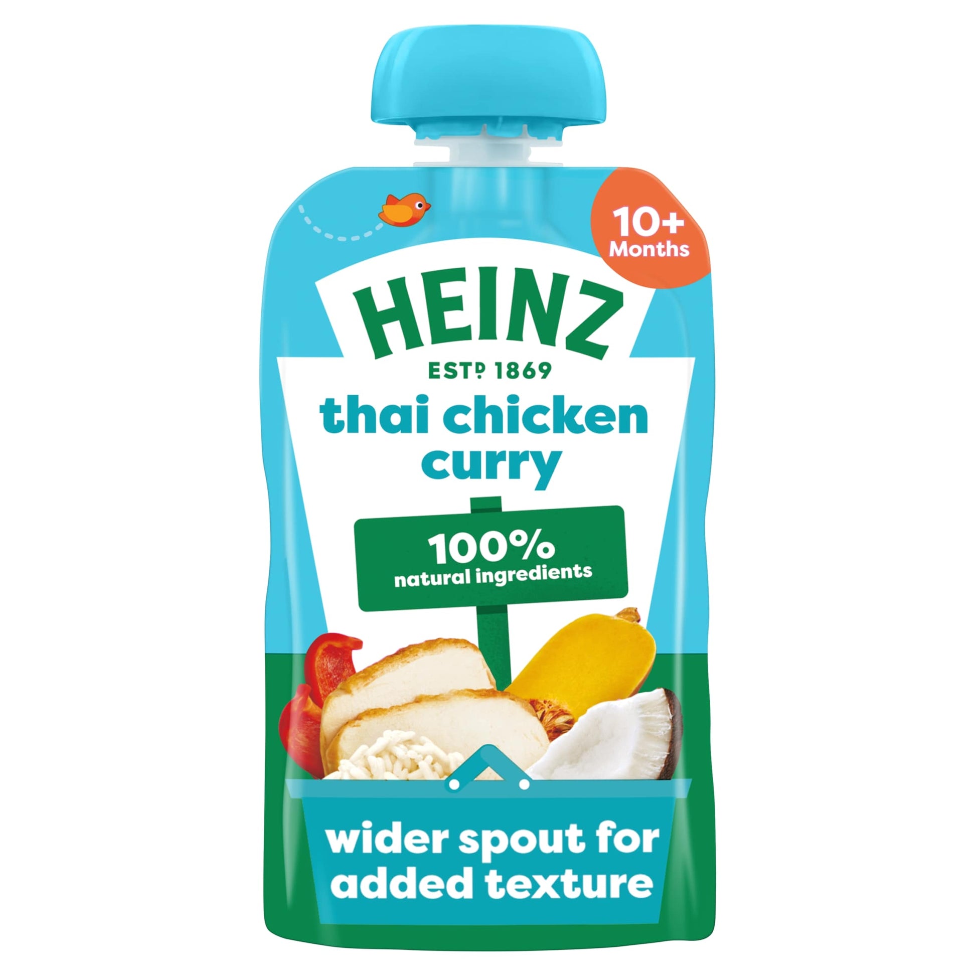 Heinz Thai Chicken Curry Baby Food Pouch 180g — image 1