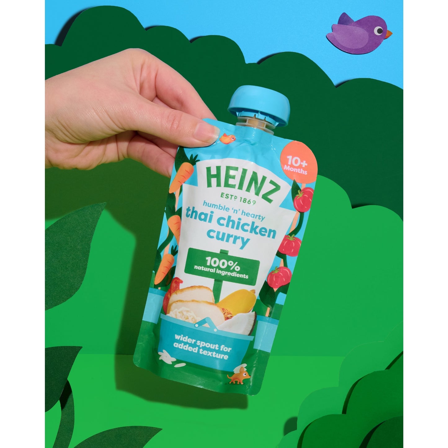 Heinz Thai Chicken Curry Baby Food Pouch 180g — image 3