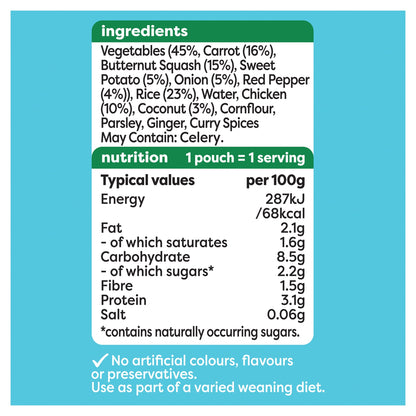 Heinz Thai Chicken Curry Baby Food Pouch 180g — image 5