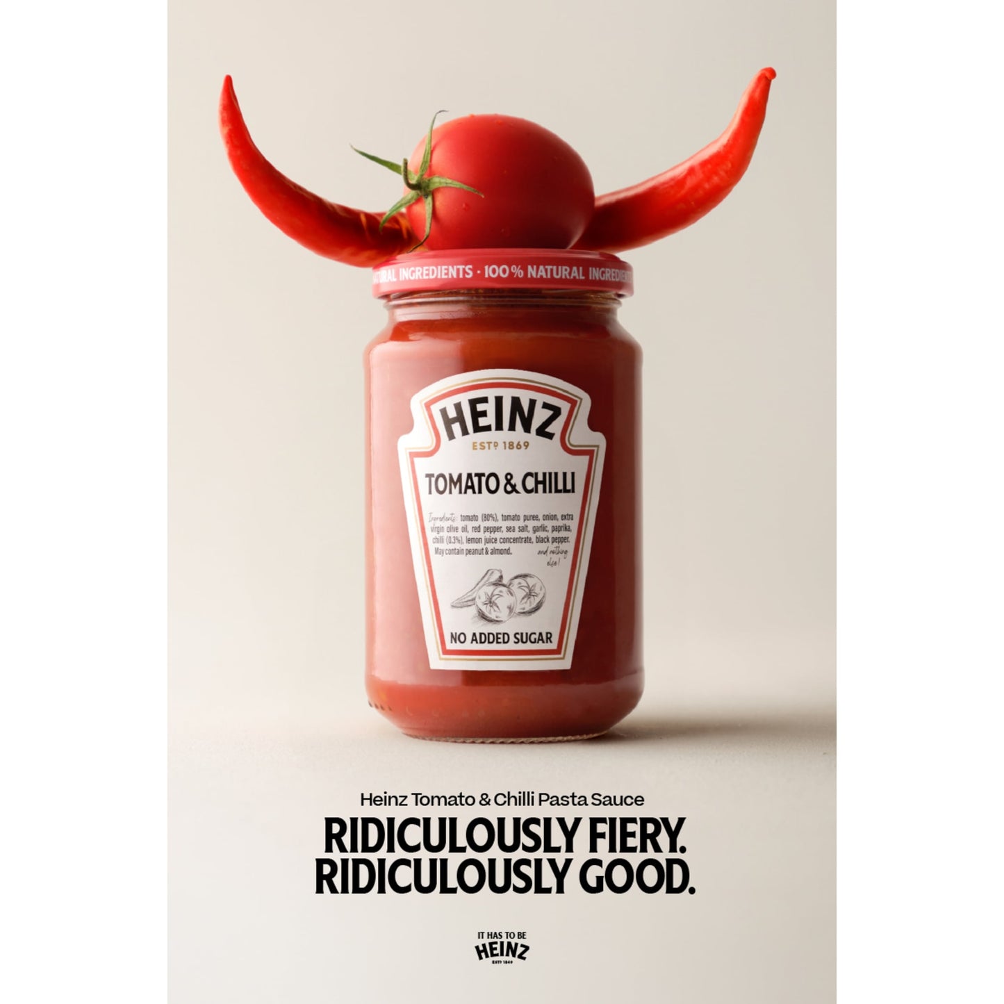Heinz Tomato And Chilli Pasta Sauce 350G — image 2