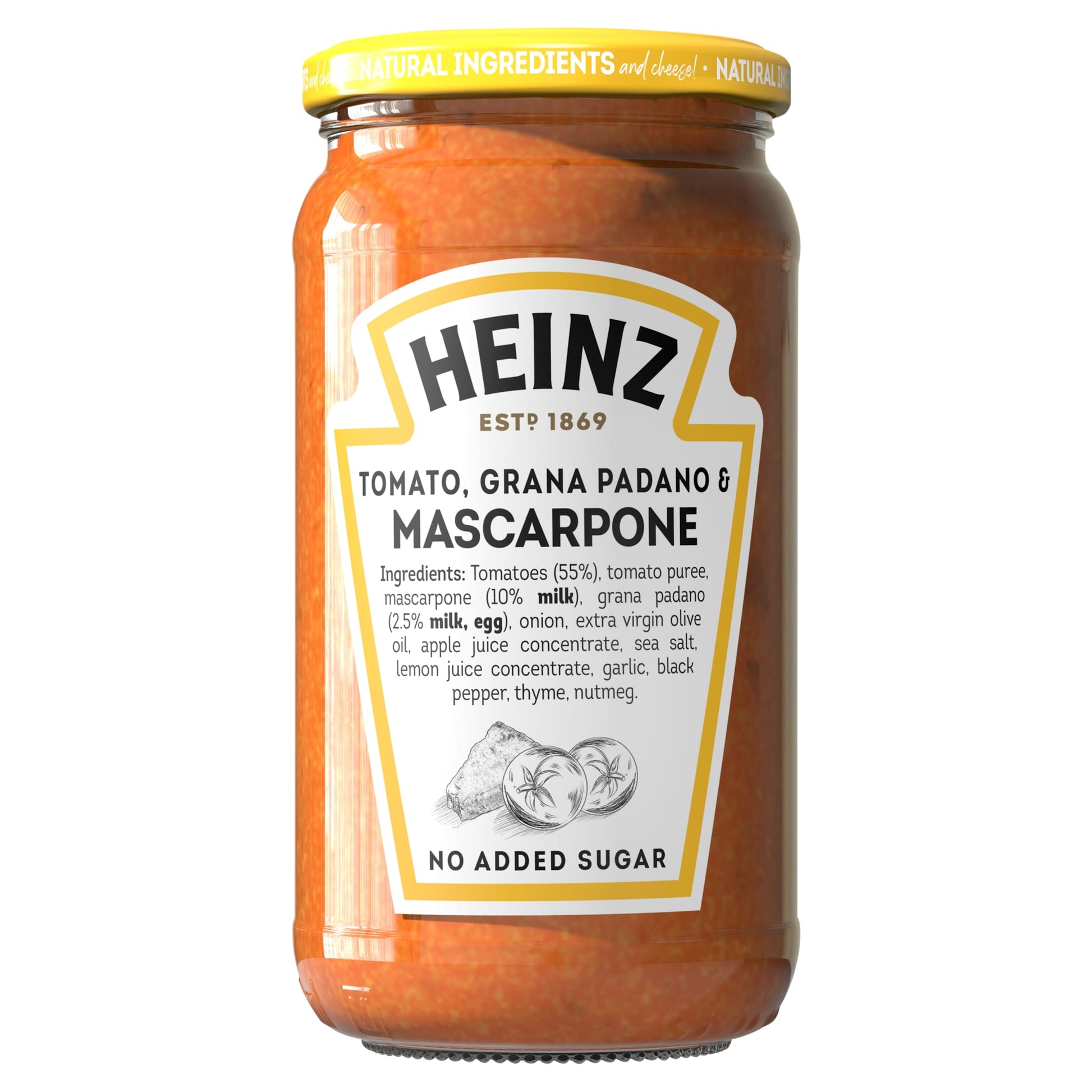 Heinz Tomato, Grana Padano & Mascarpone 490G — image 1