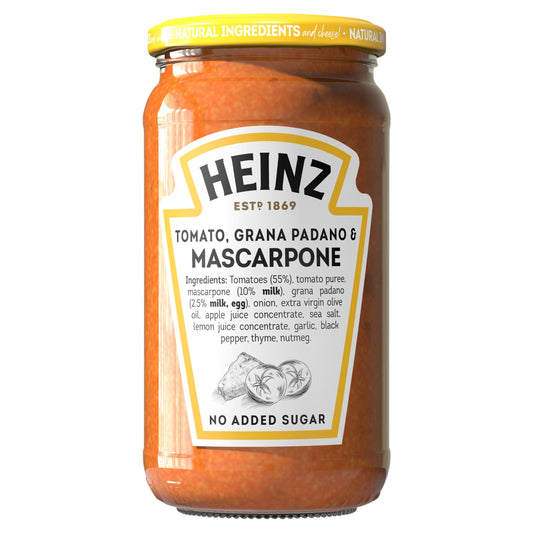 Heinz Tomato, Grana Padano & Mascarpone 490G — image 1