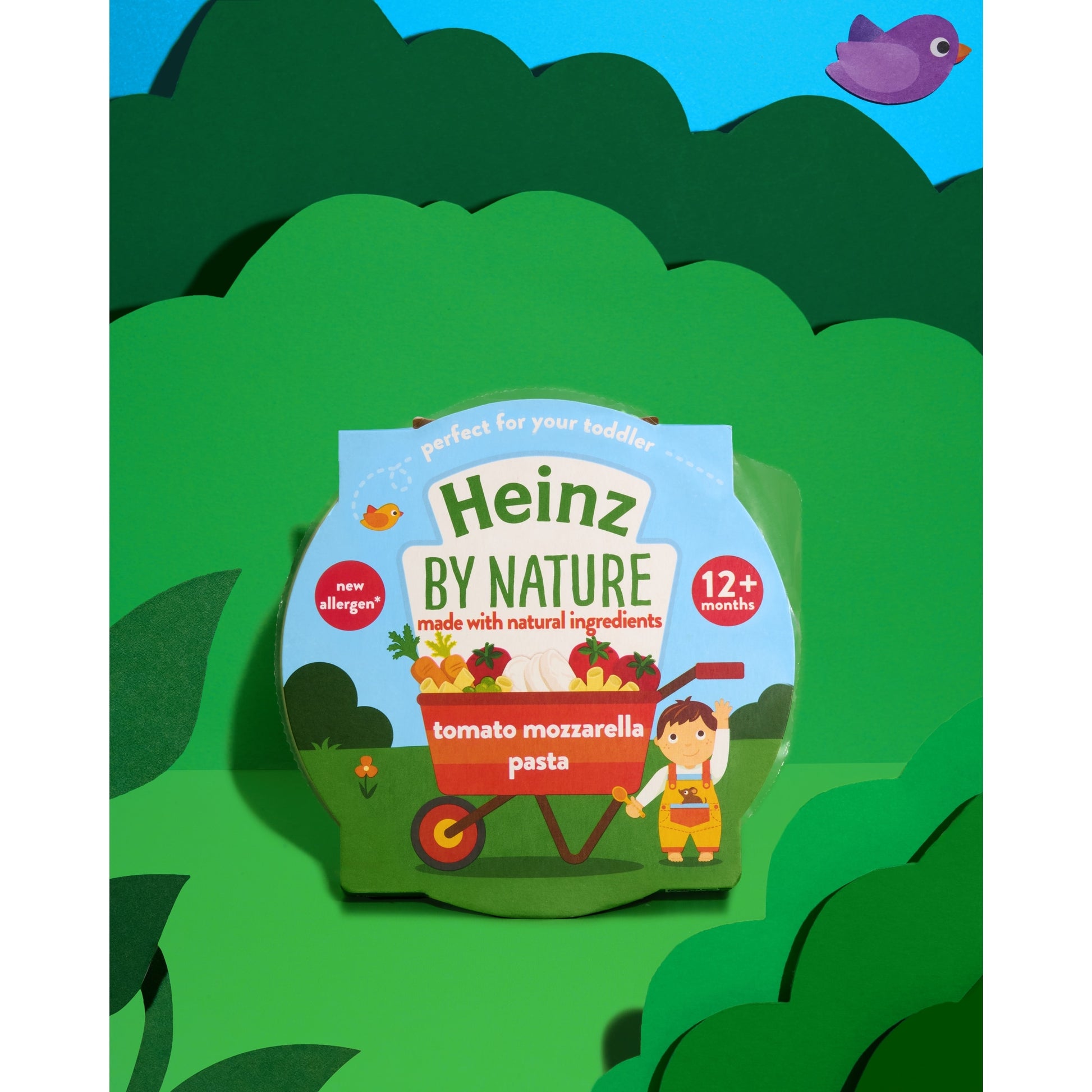 Heinz Tomato Mozzarella Pasta Baby Food Tray 200g — image 2