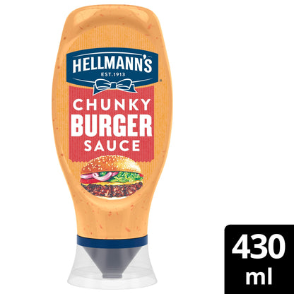 Hellmann's Chunky Burger Sauce 430ml — image 1