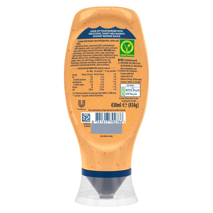 Hellmann's Chunky Burger Sauce 430ml — image 2