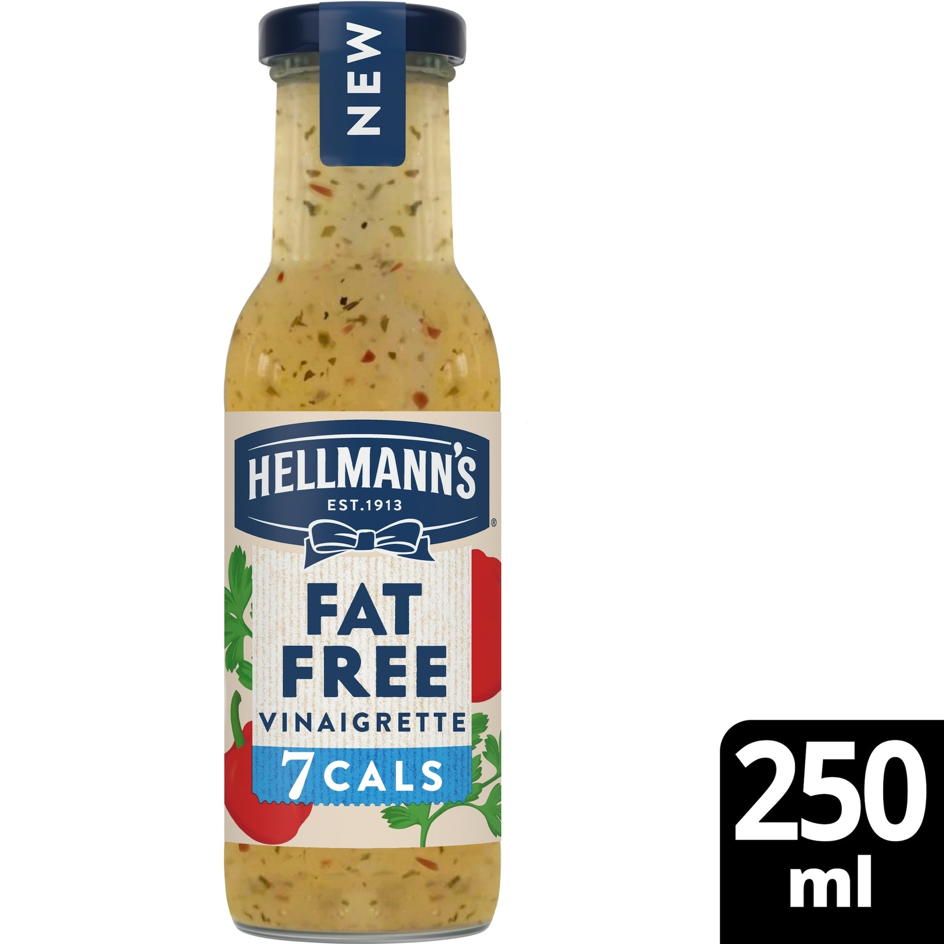 Hellmann's Fat Free Vinaigrette Salad Dressing 250ml — image 1