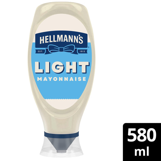 Hellmann's Light Mayonnaise Squeezy 580ml — image 1