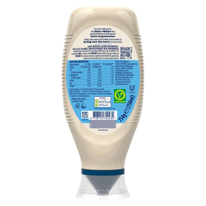 Hellmann's Light Mayonnaise Squeezy 750ml — image 2