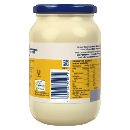 Hellmann's Real Mayonnaise Jar 600g — image 2