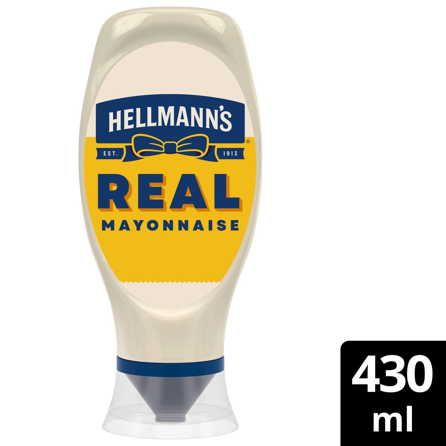 Hellmann's Real Mayonnaise Squeezy 430ml — image 1