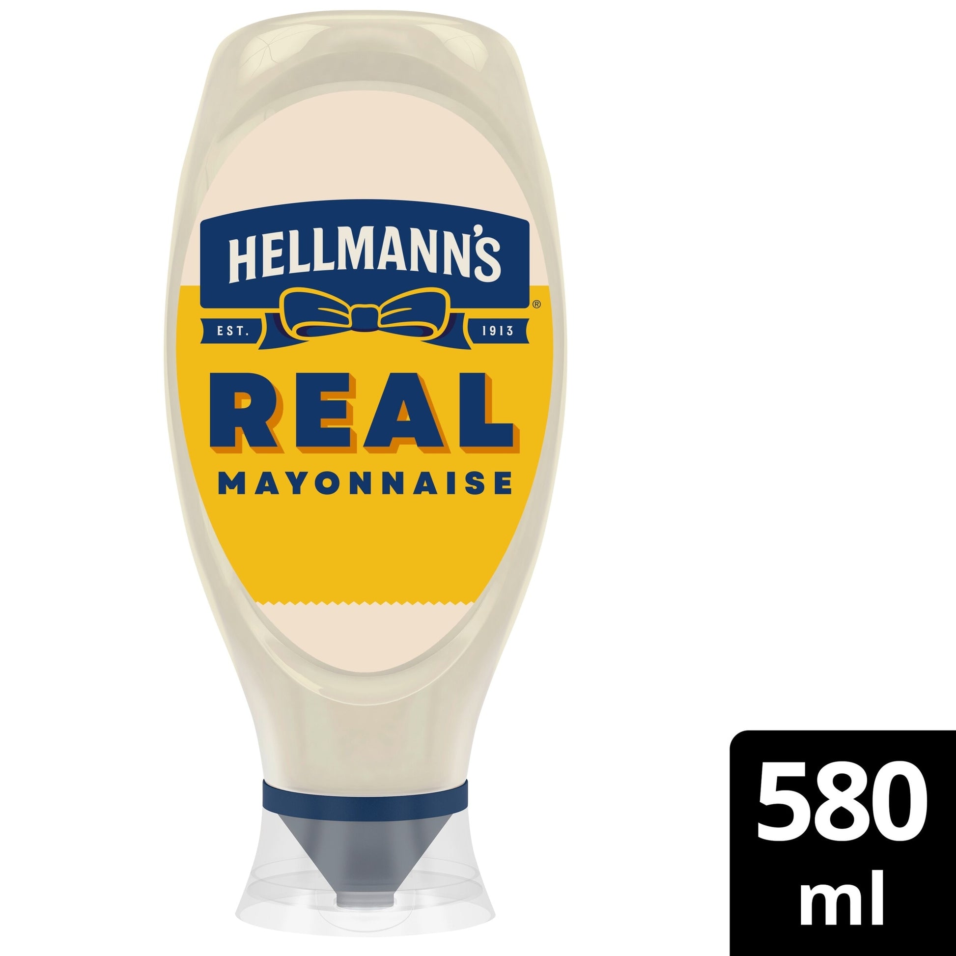 Hellmann's Real Mayonnaise Squeezy 580ml — image 1