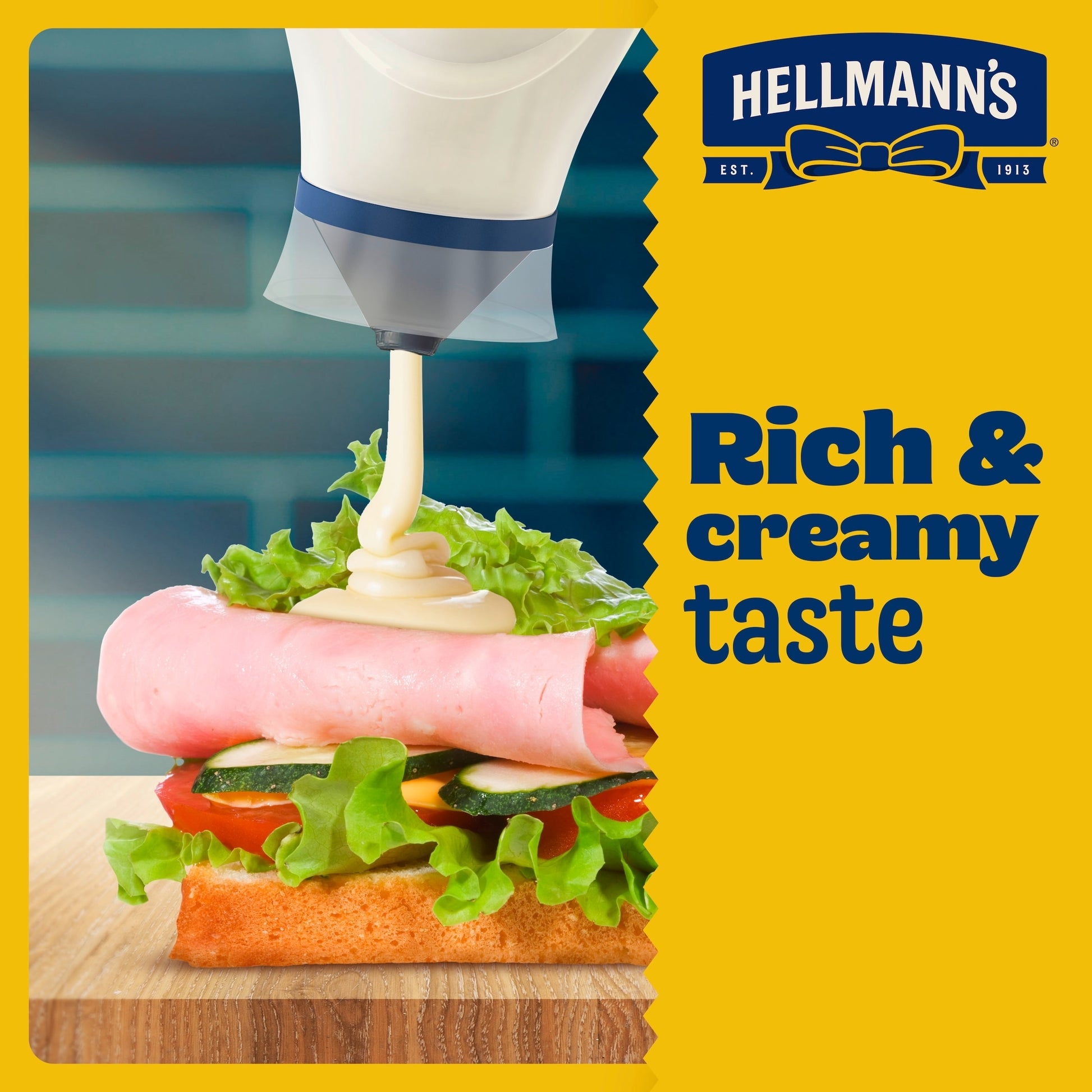 Hellmann's Real Mayonnaise Squeezy 580ml — image 4