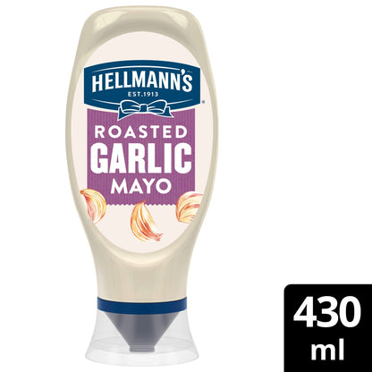 Hellmann's Roasted Garlic Mayo 430ml — image 1
