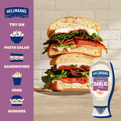 Hellmann's Roasted Garlic Mayo 430ml — image 4