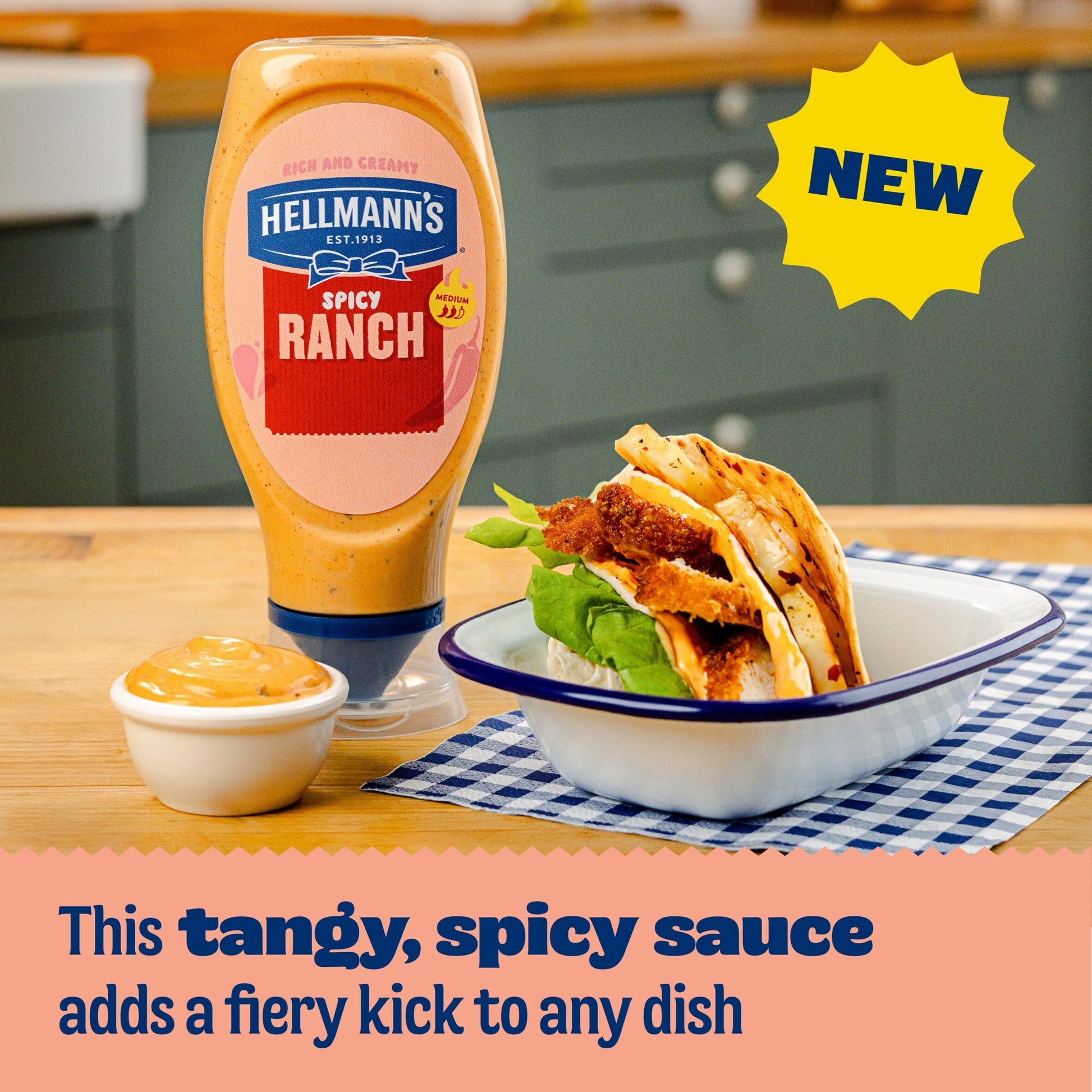Hellmann's Spicy Ranch Mayo 430ml — image 4