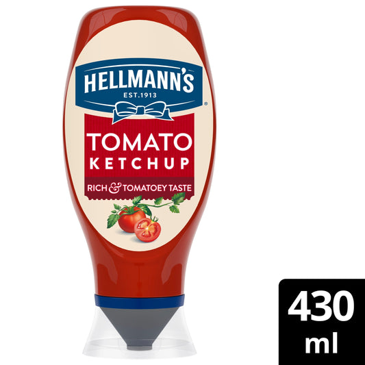 Hellmann's Tomato Ketchup Sauce Squeezy 430ml — image 1