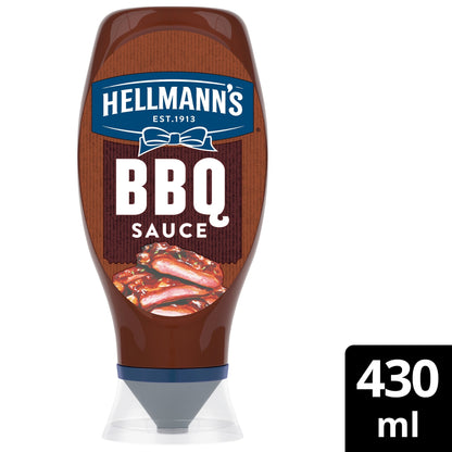 Hellmans Squeezy Smokey Bbq Sauce 430Ml — image 1