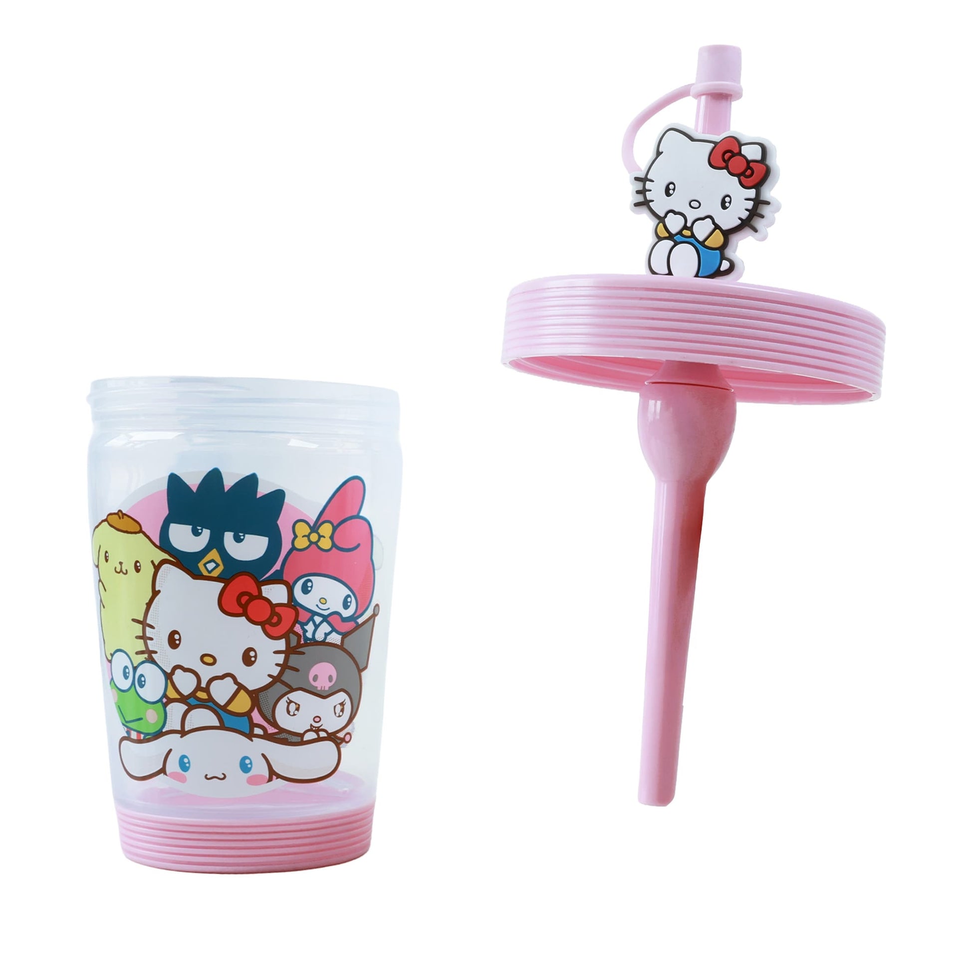 Hello Kitty & Friends Water Bottle Straw Cup 450ml — image 4