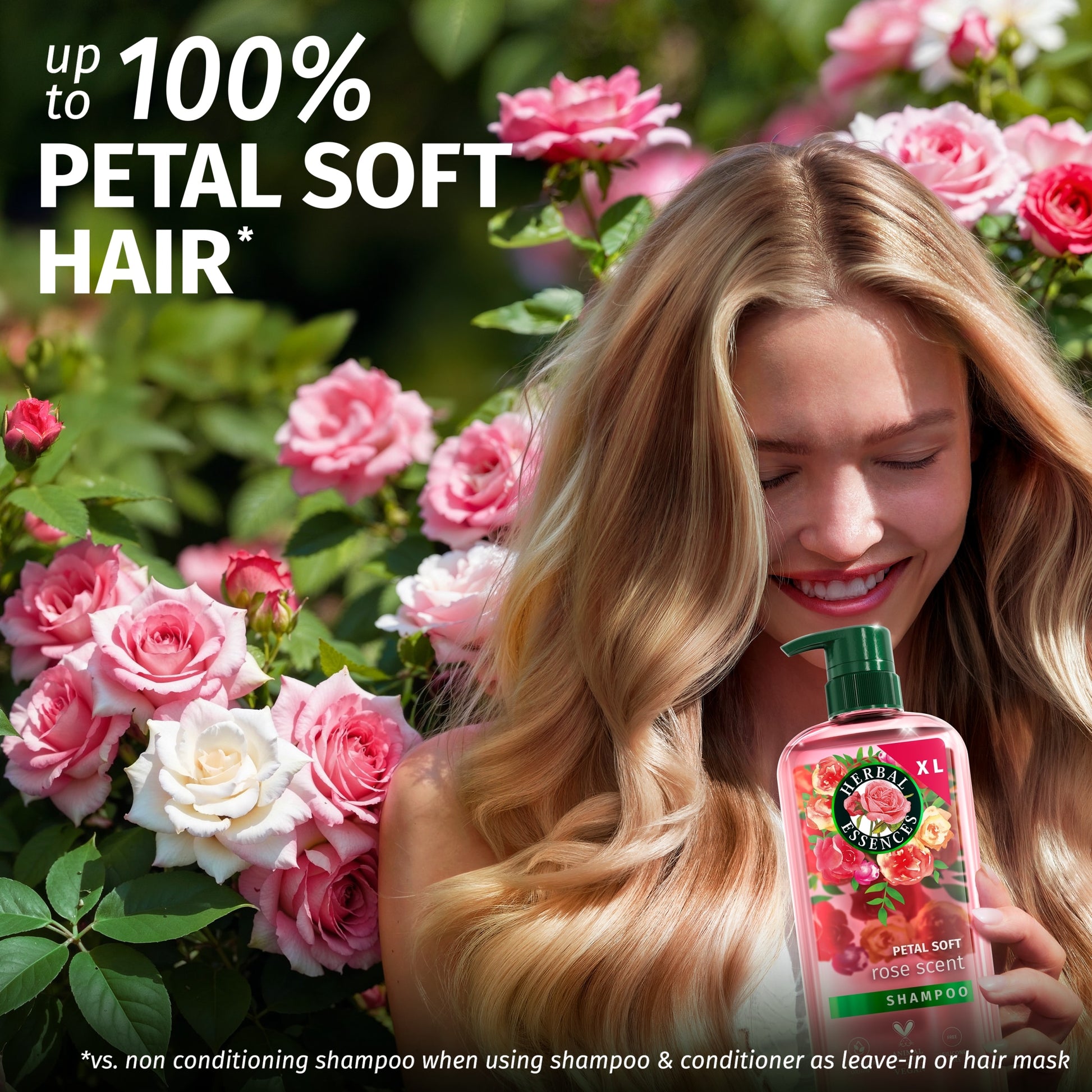 Herbal Essences XL Petal soft Rose scent Shampoo 650ML — image 3