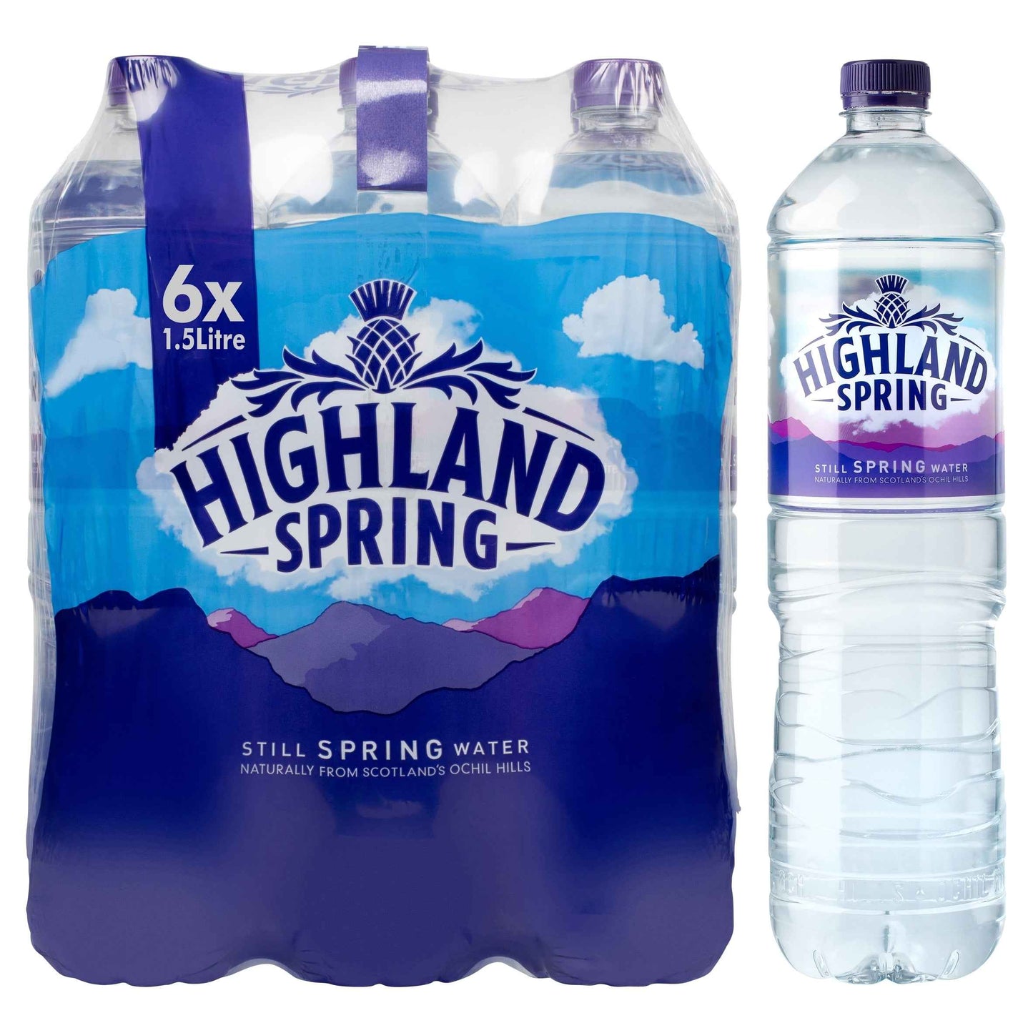 HIGHLAND SPRING Still Water 6 X 1.5 Ltrs