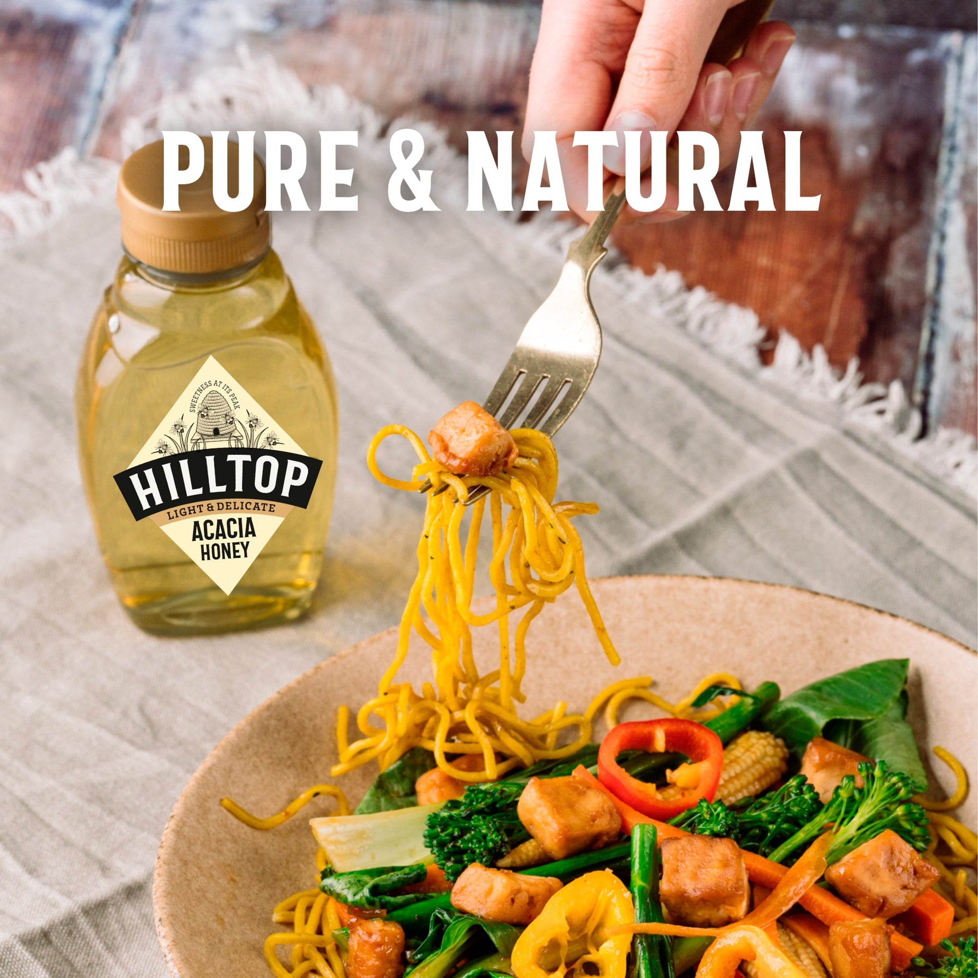 Hilltop Acacia Honey 340G — image 4