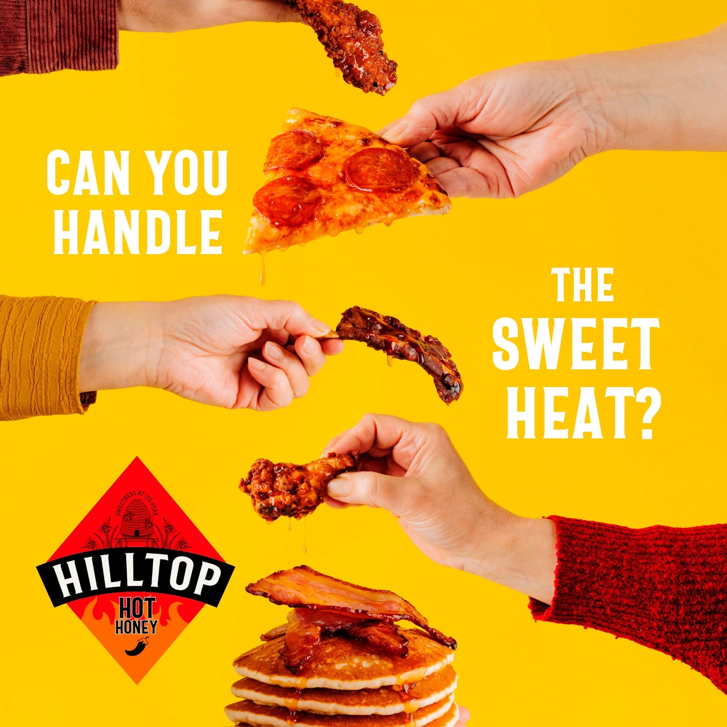 Hilltop Hot Honey 340g — image 3