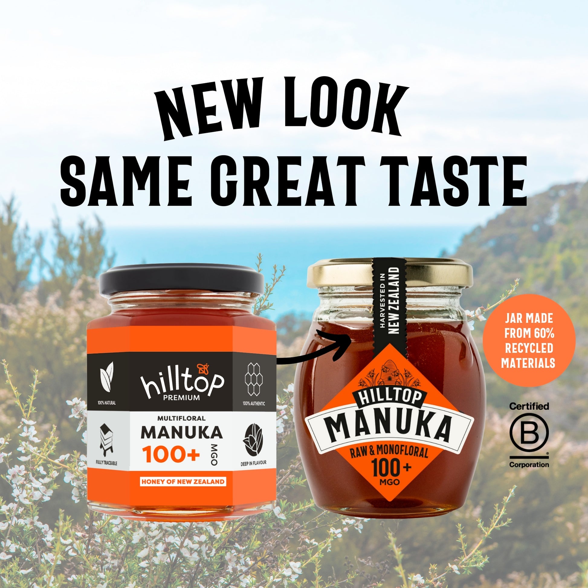Hilltop Premium Manuka 100+ Mgo Honey Of New Zealand 225G — image 3