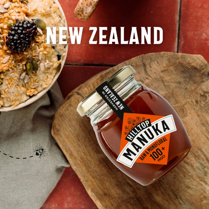 Hilltop Premium Manuka 100+ Mgo Honey Of New Zealand 225G — image 4