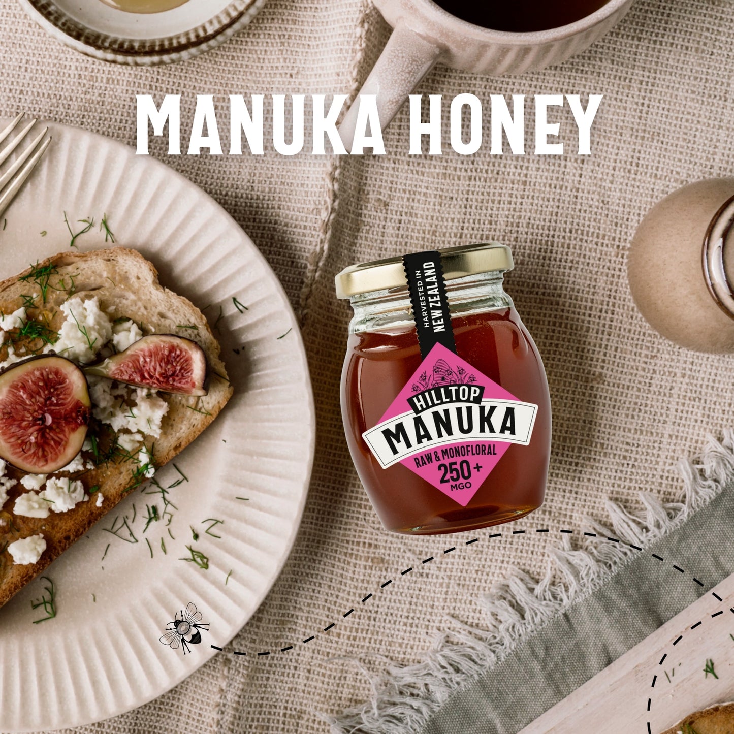 Hilltop Premium Manuka Honey 250+ Mgo 225G — image 5