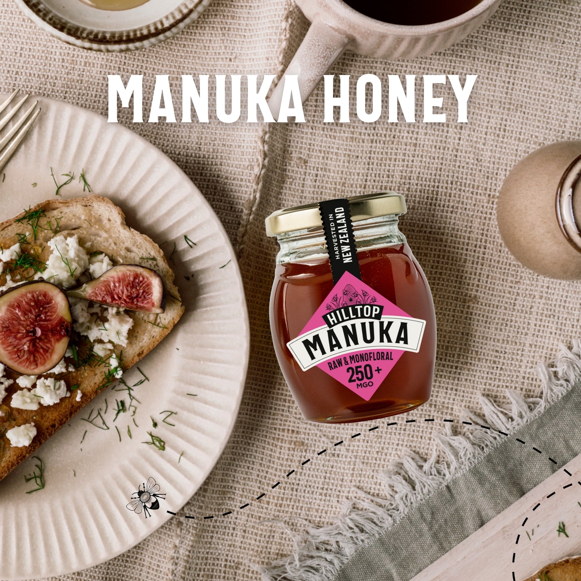 Hilltop Premium Manuka Honey 250+ Mgo 225G — image 5