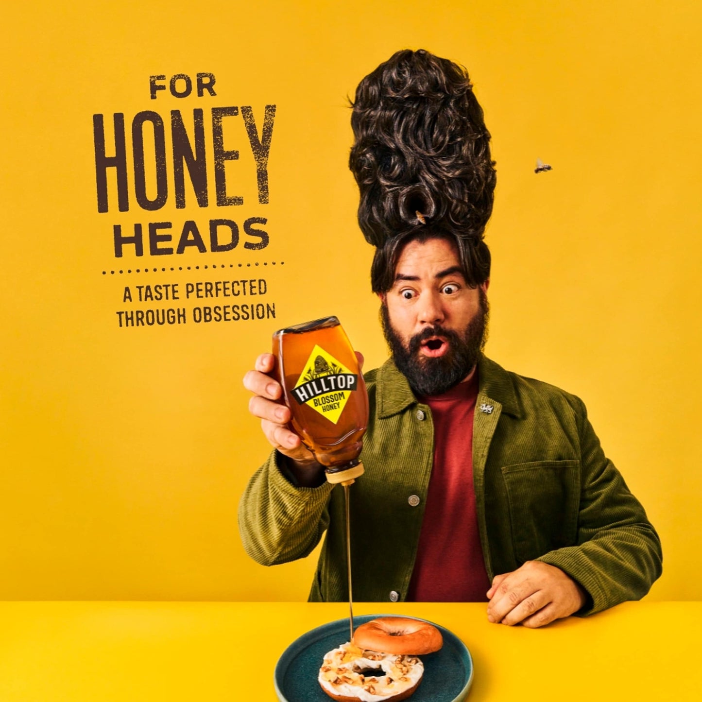 Hilltop Squeezy Blossom Honey 340G — image 2
