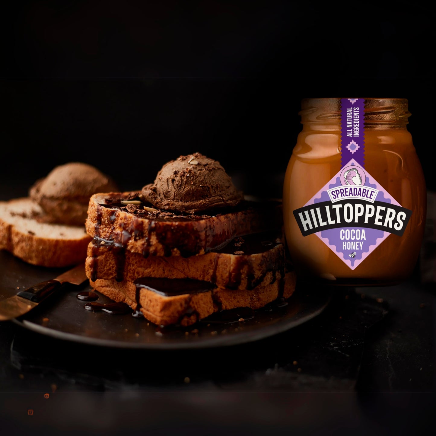 Hilltoppers Cocoa Honey Spread 225g — image 3